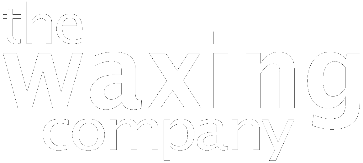 The Waxing Company Logo White