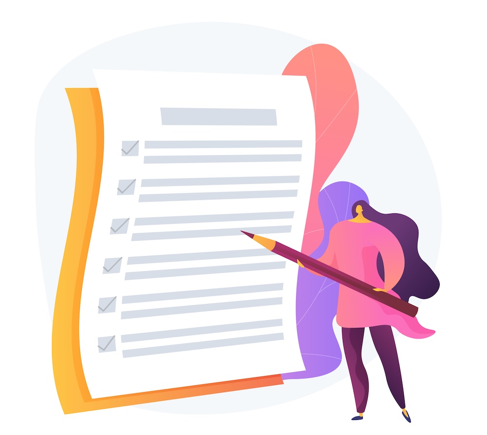 Image of a woman thinking